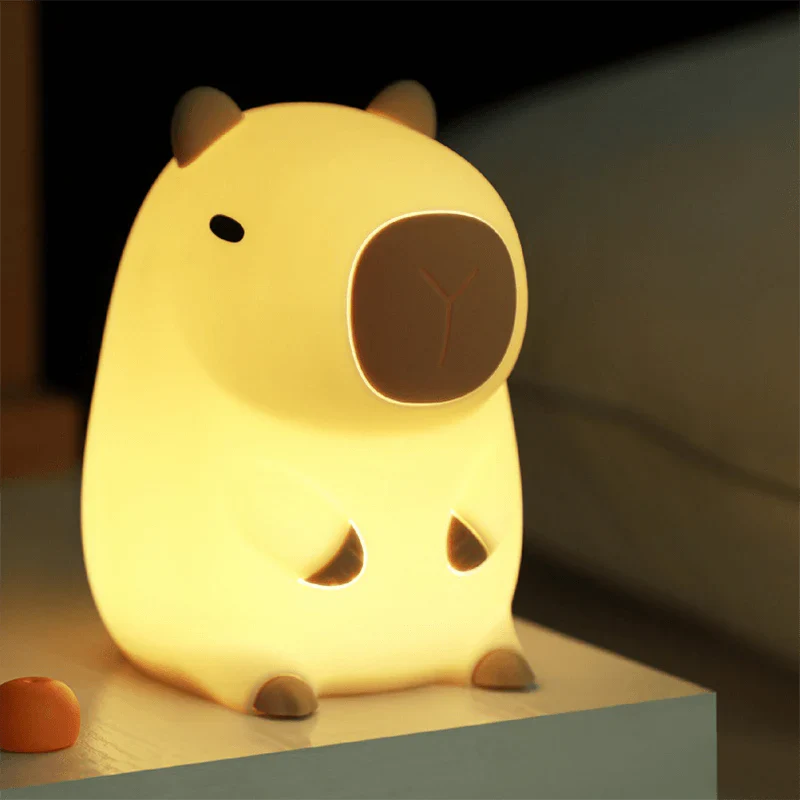 GlowFriends Capybara Night Light - For Gift - Capybara Lamp