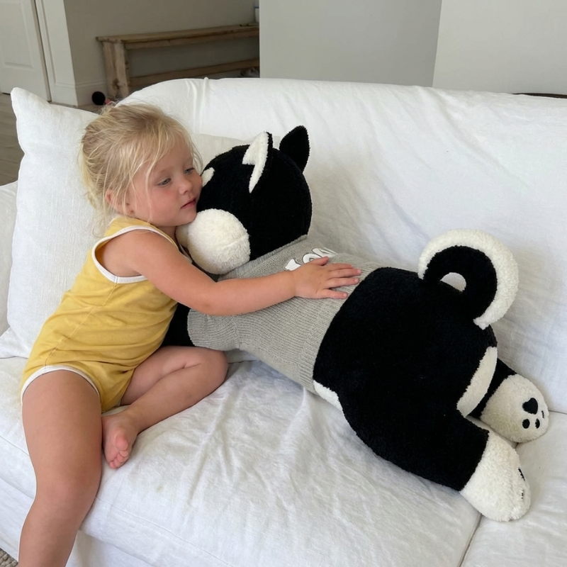 Leona  Husky Plush Toy — Baby Soft Toy