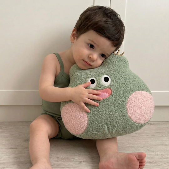 Axel Crowned Frog Plush Toy — Soft Toy