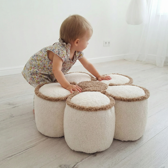 Lumiya Flower Plush Toy – Soft Stuffed Flower Cushion for Babies & Toddlers