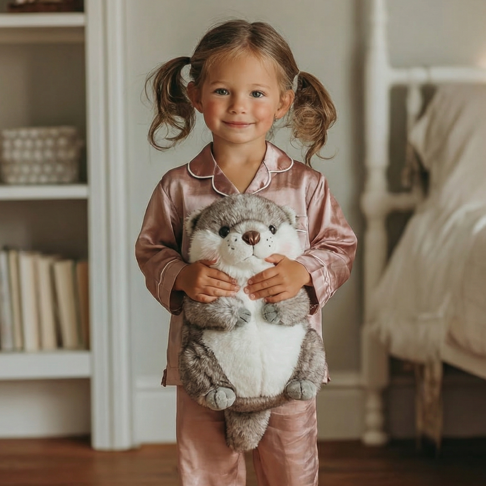 Avela Cute Otter Plush Toy – Soft Stuffed Otter for Babies & Toddlers