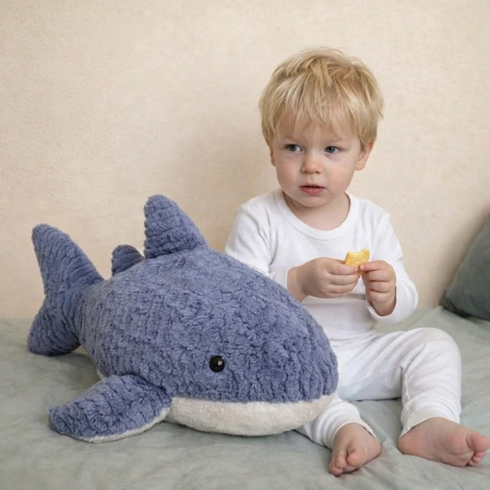 Pela Shark Plush Toy – Soft Stuffed Shark for Babies & Toddlers