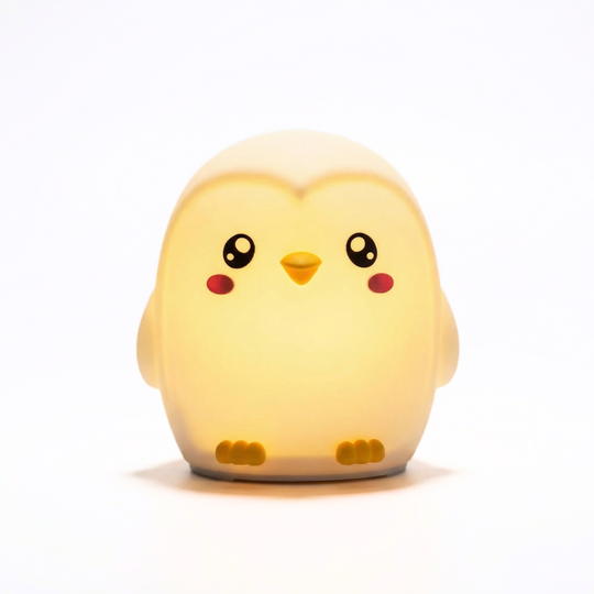 PenguinGlow Night Light – Soft Silicone Lamp for Kids & Toddlers