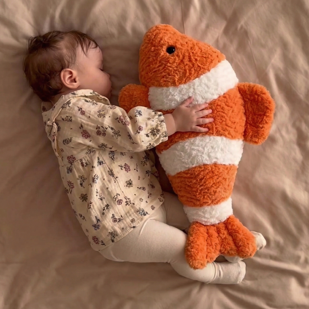 Amea Cute Nemo Plush Toy – Soft Stuffed Fish for Babies & Toddlers
