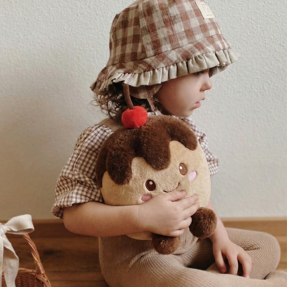 Nella Chocolate Dessert Plush Toy — Baby Soft Toy