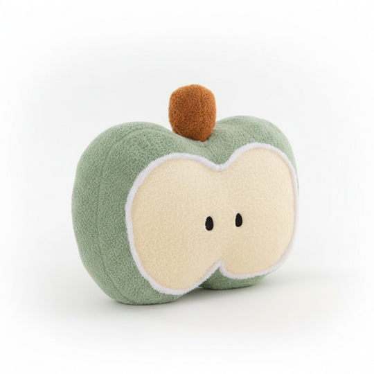 AppleDream Plush Cushion Toy – Apple Stuffed Pillow for Kids
