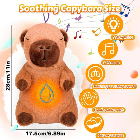 Calmara Plush Toy – Breathing Stuffed Animal for Kids & Toddlers