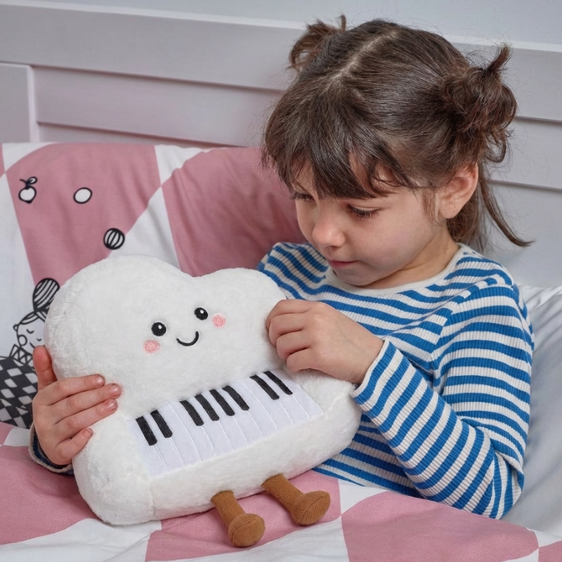 Pernilla Piano Plushie — Soft Plush Toy