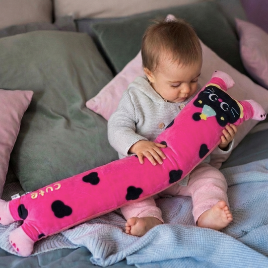 Avid Party Kitty Bolster Plush Toy — Toy for Kids