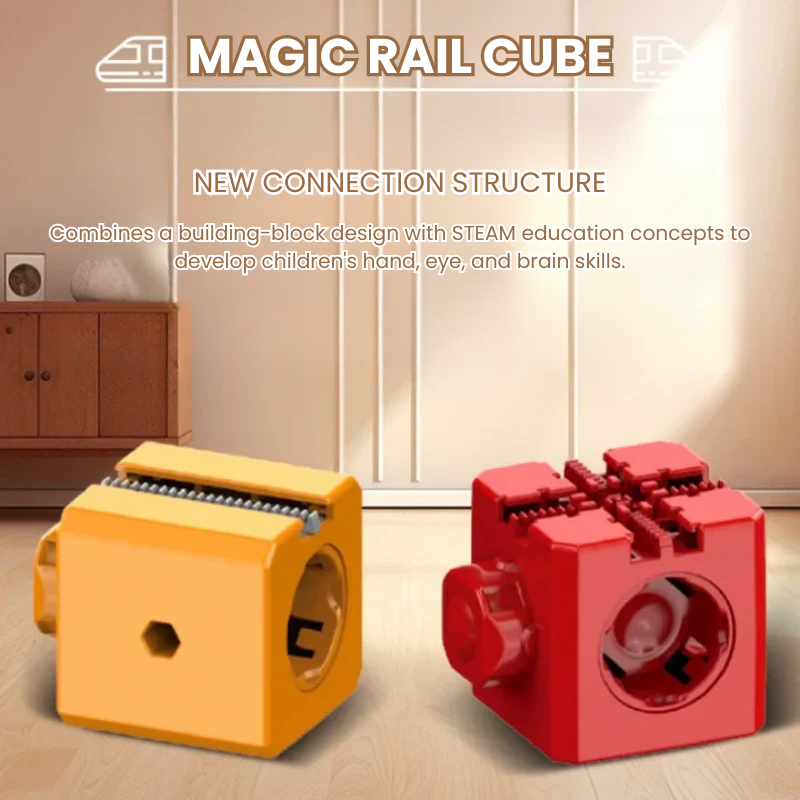 Tracki 3D Train Building Set –  Kid Toy