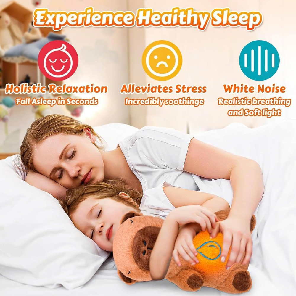 Calmara Plush Toy – Breathing Stuffed Animal for Kids & Toddlers