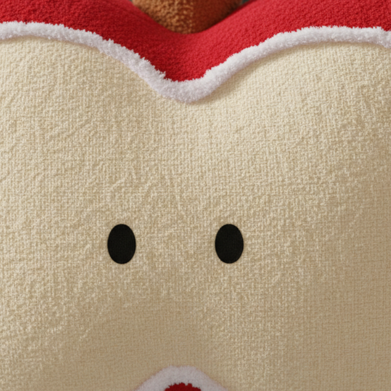 AppleDream Plush Cushion Toy – Apple Stuffed Pillow for Kids