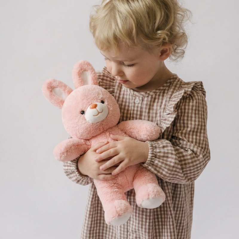 Rilena Happy Rabbit Plush Toy — Toddler Soft Toy