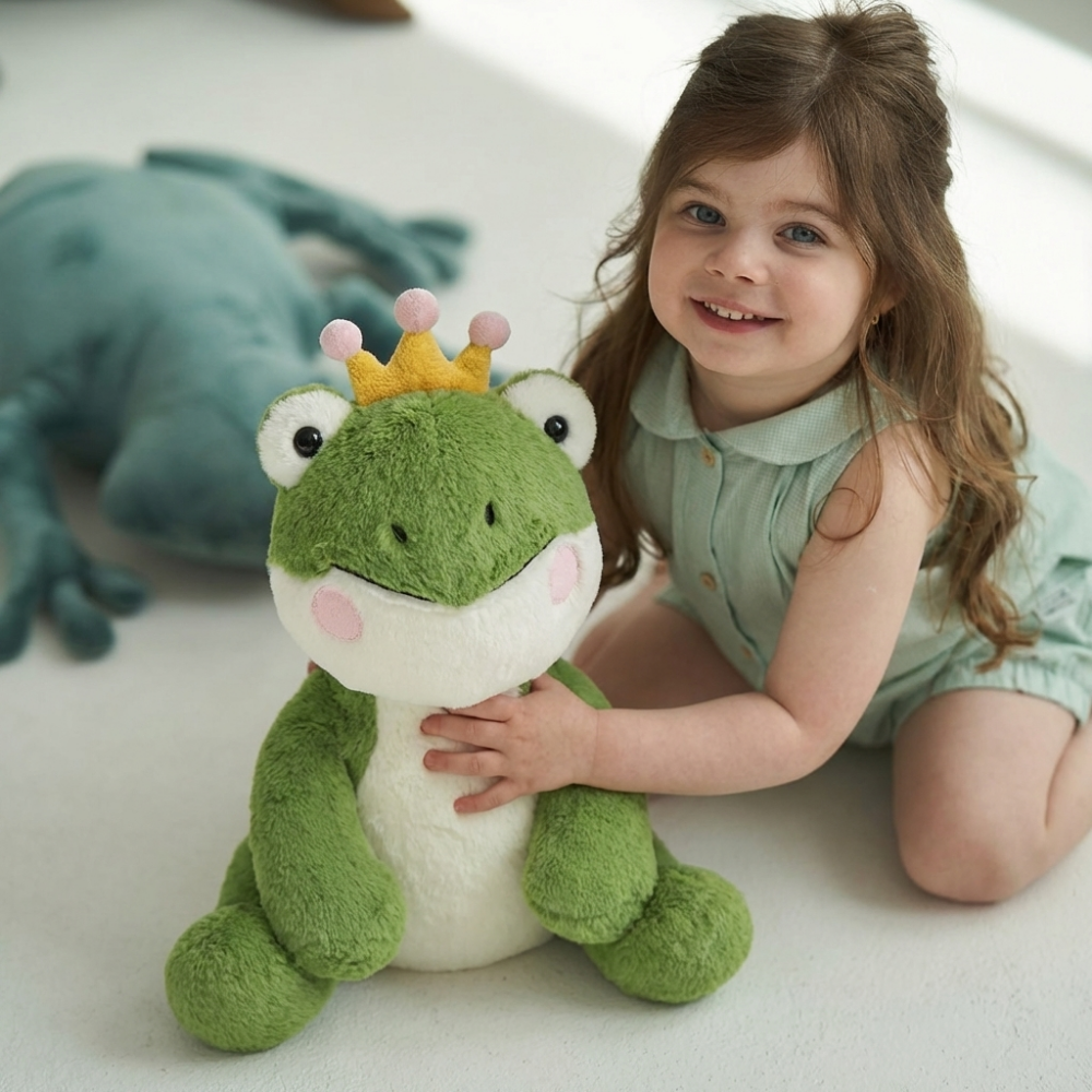 Marcella Frog Prince Plush Toy — Toy for Kids