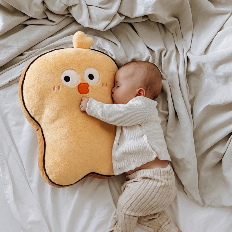 Aina  Happy Chick Plush Toy — Soft Baby Toy