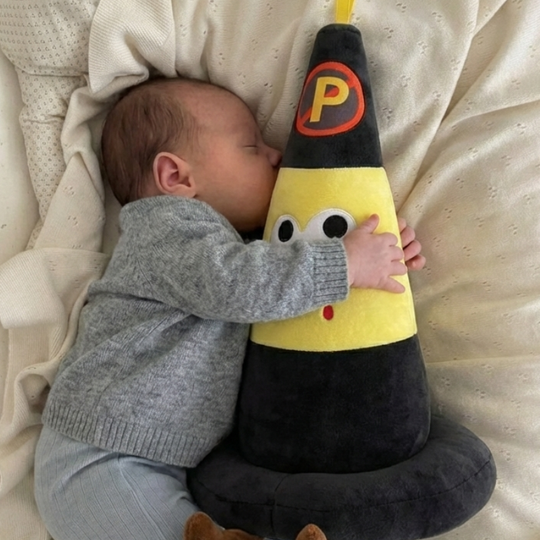 Michael Road Cone Plush Toy — Soft Toy for Kids