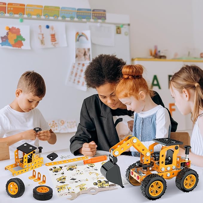 BuildRider Construction Toy Set – Educational Building Toy for Kids