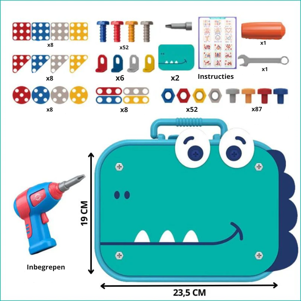BricoKids Montessori Tool Set – Educational Kids Toy