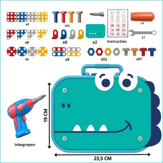 BricoKids Montessori Tool Set – Educational Kids Toy