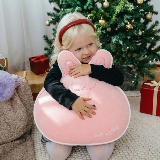 Violette Blush Bunny Plush Toy — Baby Soft Toy