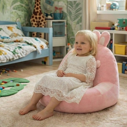 Cecilia Bunny Seat Plush —  Toy for Kids