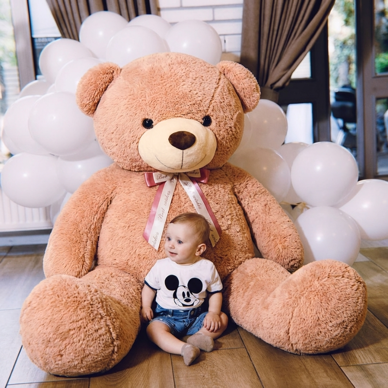 Karla Teddy Bear Plush Toy — Baby Soft Toy