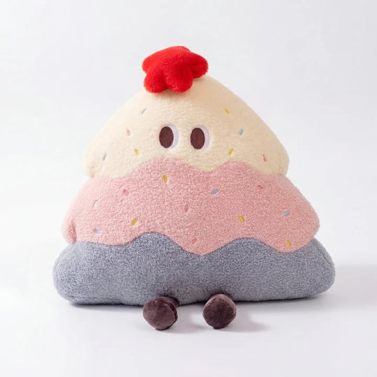 Zelie Tree Cake Plush Toy – Soft Stuffed Cake Cushion for Babies & Toddlers