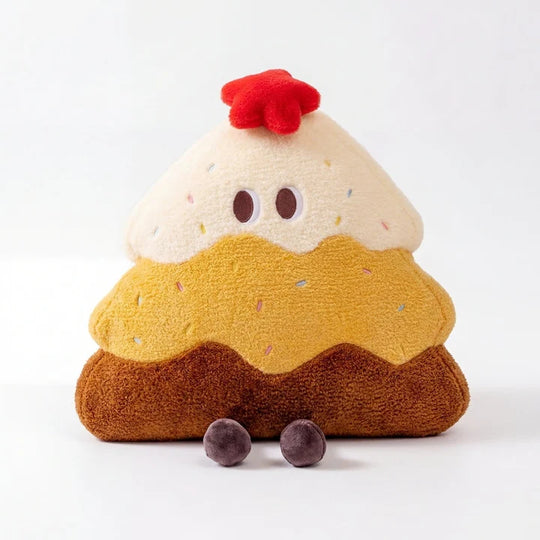 Zelie Tree Cake Plush Toy – Soft Stuffed Cake Cushion for Babies & Toddlers