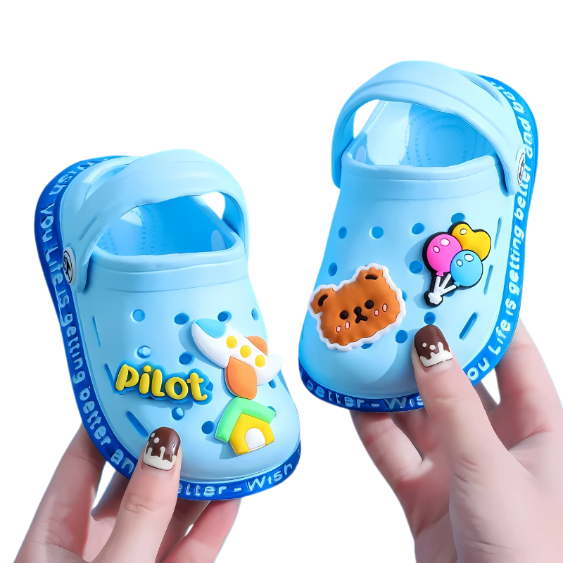 FunToes Toddler Clogs – Lightweight Slip-On Summer Shoes for Kids