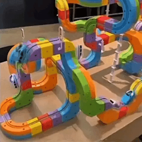 Tracki 3D Train Building Set –  Kid Toy