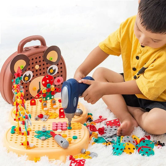 HandyKid Montessori Tool Kit – Learning Toy for Kids