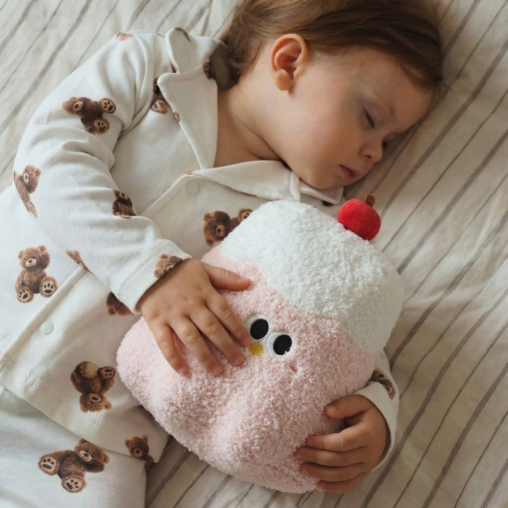 Adrian Cherry Pudding Plush Toy – Soft Food Plush Toy for Kids