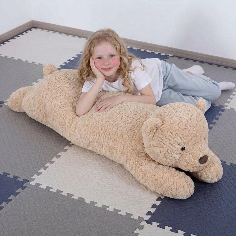 Felicia Resting Teddy Plush Toy — Baby Soft Toy