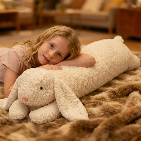 Georgina Resting Rabbit Plush Toy — Baby Soft Toy