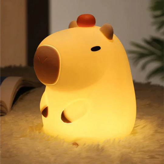 GlowFriends Capybara Night Light - For Gift - Capybara Lamp