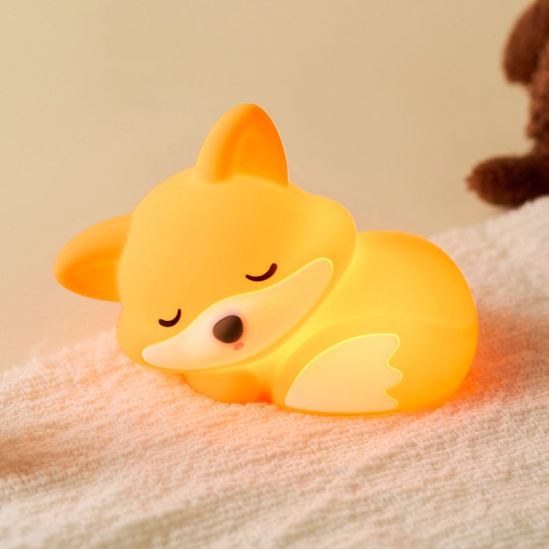 GlowFriends Fox Night Light - Kids Bedside Lamp - Perfect Gift