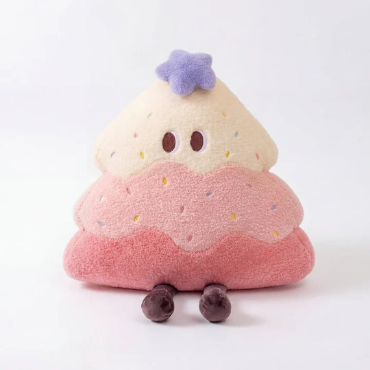 Zelie Tree Cake Plush Toy – Soft Stuffed Cake Cushion for Babies & Toddlers