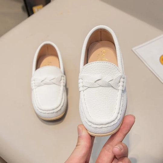 StepLoaf Leather Loafers – Kids Slip-On Dress Shoes & Kids Shoes