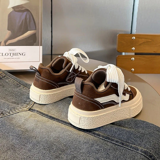 Milo & Moon Platform Sneakers – Children’s Casual Shoes