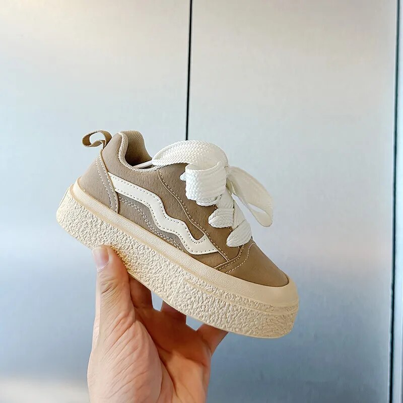 Milo & Moon Platform Sneakers – Children’s Casual Shoes