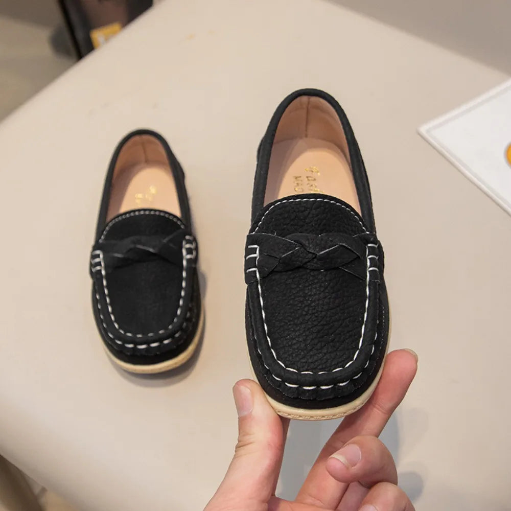 StepLoaf Leather Loafers – Kids Slip-On Dress Shoes & Kids Shoes