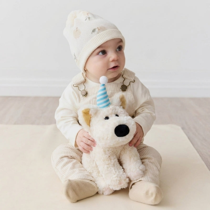 Adam Birthday Doggy Plush Toy – Soft Stuffed Animal for Kids