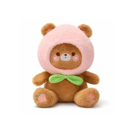 Aksel Peachy Bear Plush Toy – Soft Stuffed Bear for Babies & Toddlers