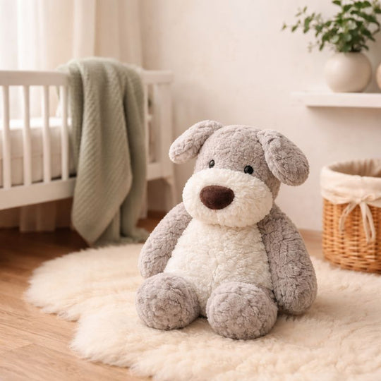 Anaïs Sitting Schnauzer Plush Toy — Kids Toy