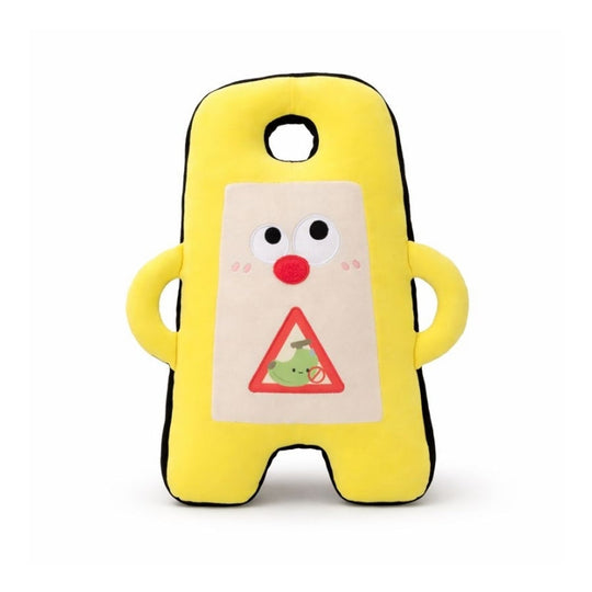 Andreas Warning Sign Plush Toy — Baby Soft Toy