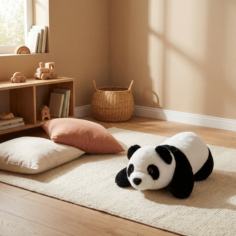 Antonio Sleepy Panda Plush Toy – Soft Stuffed Panda for Babies & Toddlers