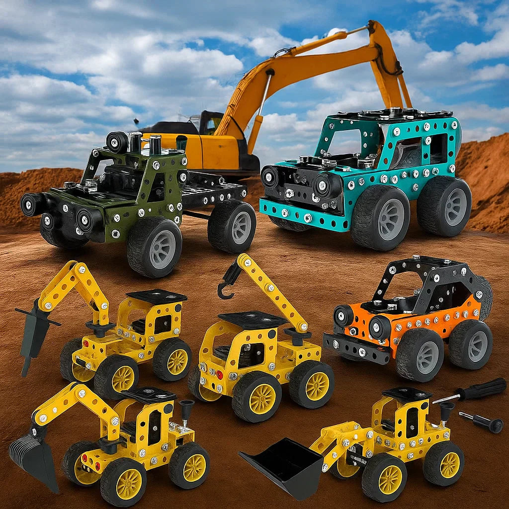 BuildRider Construction Toy Set – Educational Building Toy for Kids