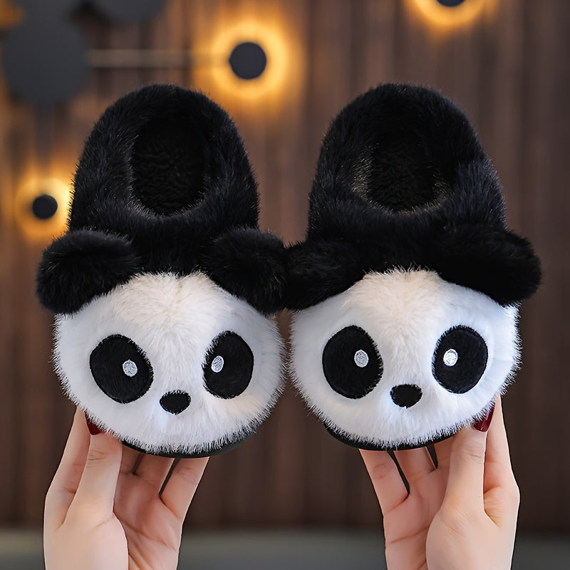 PandaSteps Kids Slippers – Warm Plush Winter Slippers for Toddlers