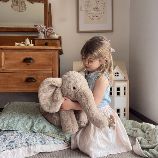 Bera Cool Elephant Plush Toy – Soft Stuffed Elephant for Babies & Toddlers