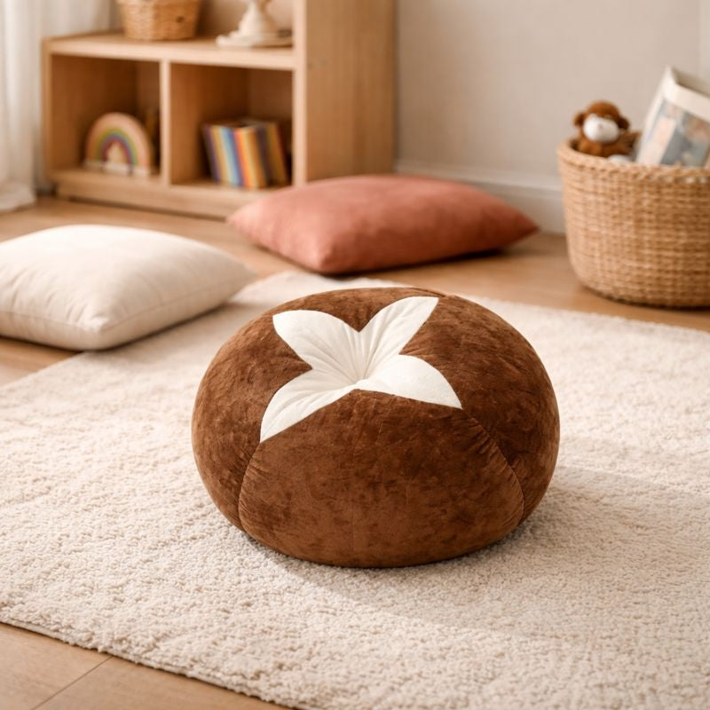 Bjarne Mushroom Cushion Plush Toy — Stuffed Kids Toy
